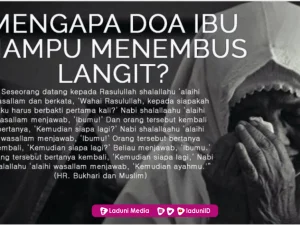 Dahsyatnya Do'a Ibu Lebih Hebat dari Do'a Ulama Bahkan Wali Sekalipun