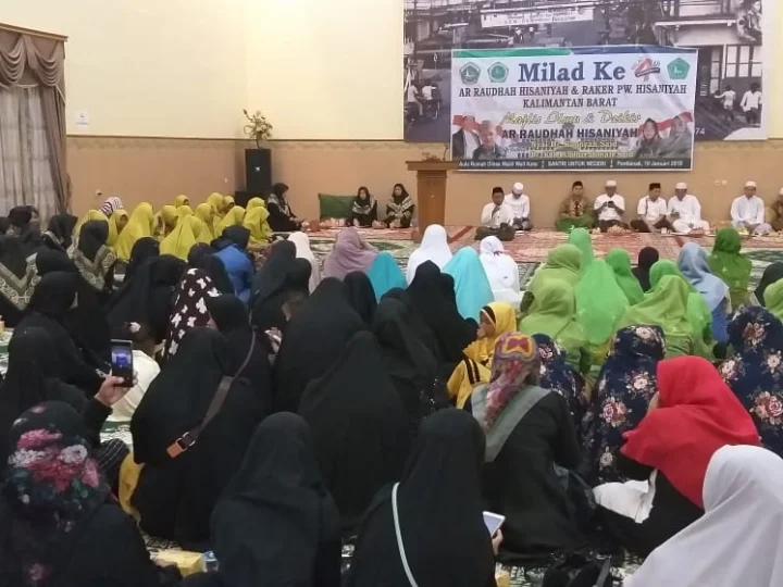 Majlis ar-Raudhah HISANIYAH Kalbar Gelar Milad ke-4
