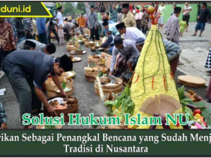 Barikan Sebagai Penangkal Bencana yang Sudah Menjadi Tradisi di Nusantara