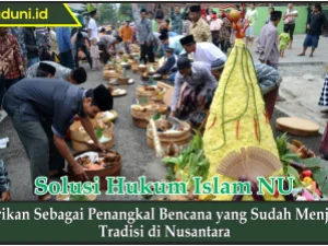 Barikan Sebagai Penangkal Bencana yang Sudah Menjadi Tradisi di Nusantara