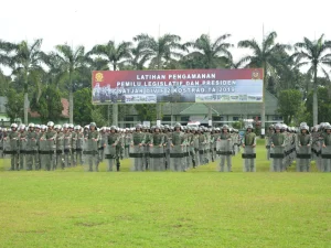 Divif 2 Kostrad Gelar Latihan Pengamanan Pemilu Legislatif dan Presiden