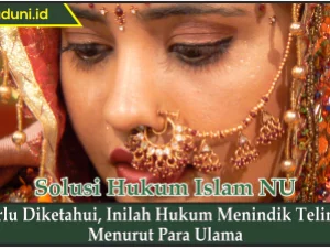 Hukum Menindik Telinga
