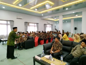 Kakanwil Sampaikan Tiga 