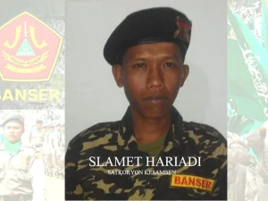 Sebelum Wafat, Anggota Banser Ini Bersedekap Sendiri