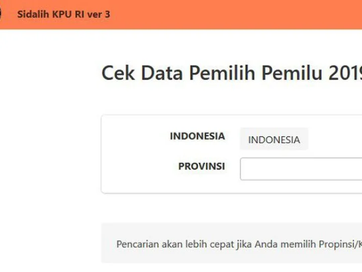Pastikan Anda Sudah Terdapat Sebagai Pemilih Tetap Pemilu 2019, Ini Cara Ceknya via Handphone