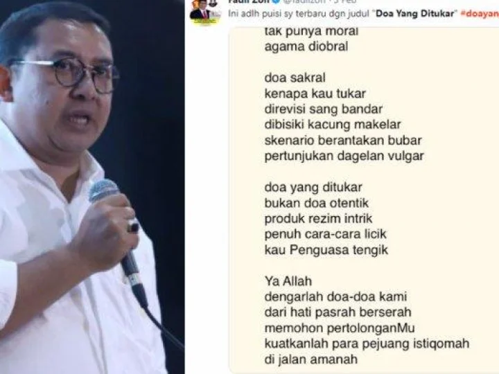 Bagaimanakah Puisi Fadli Zon?