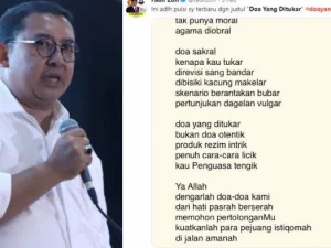 Bagaimanakah Puisi Fadli Zon?