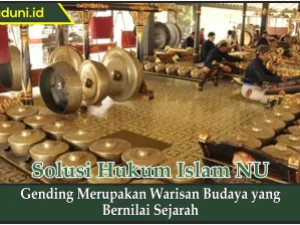 Gending Merupakan Warisan Budaya yang Bernilai Sejarah