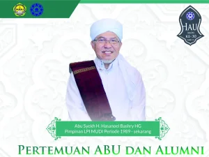 Jadwal Pertemuan Abu MUDI dengan Alumni dalam Haul Abon Aziz Samalanga Ke-30