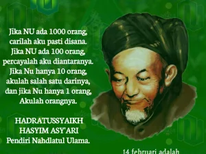 14 Februari adalah Tanggal Lahir Hadratussyaikh KH. Hasyim Asy'ari