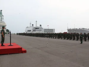 Jaga Perbatasan RI-PNG, Kasdivif 2 Kostrad Lepas Satgas Yonif Raider 514 Kostrad