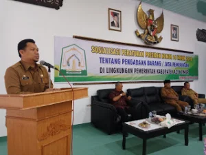 Sekda Aceh Timur Buka Sosialisasi Perpres Nomor 16 Tahun 2018