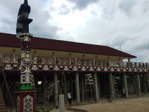 Rumah Adat Dayak Bengkayang Akan Diresmikan Juli 2019 Mendatang