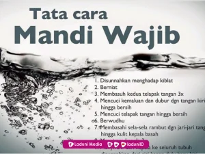 Niat, Cara, dan Adab Mandi Junub yang Wajib Diketahui