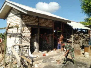 Kegiatan TMMD, Dandim 0827 Sumenep Apresiasi Antusiasme Warga