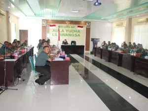 Korem 011/Lilawangsa Gelar Sidang Pangkar UKP