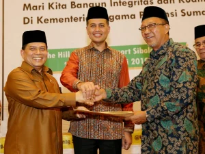 Kanwil Kemenag Aceh dan Sumut Teken MoU Penguatan Kerukunan Umat Beragama di Perbatasan