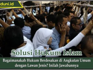 Bagaimanakah Hukum Berdesakan di Angkutan Umum dengan Lawan Jenis?