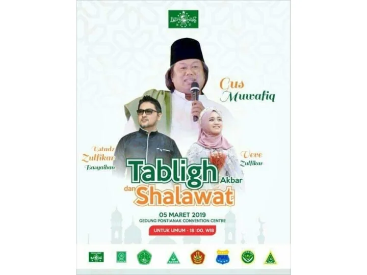 Ribuan Kaum Muslimin Dipastikan Padati Tabligh Akbar dan Sholawat bersama Gus Muwafiq di Pontianak