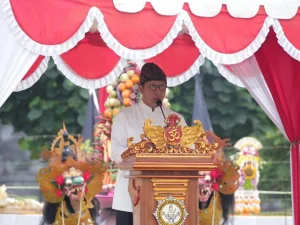 Pesan Tawur Kesanga, Menag: Pemilu Harus Menggembirakan