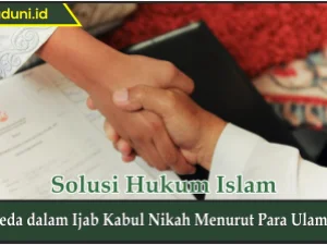 Jeda dalam Ijab Kabul Nikah Menurut Para Ulama