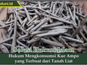 Hukum Mengkonsumsi Kue Ampo yang Terbuat dari Tanah Liat