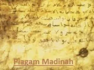Kisah Rasulullah Mencoret Tujuh Kata Piagam Madinah