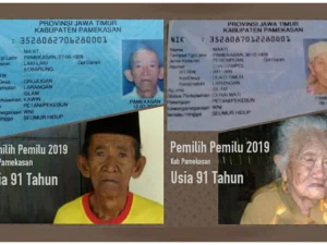 Pemilu 2019, Pemilih Tertua Berusia 91 Tahun di Pamekasan
