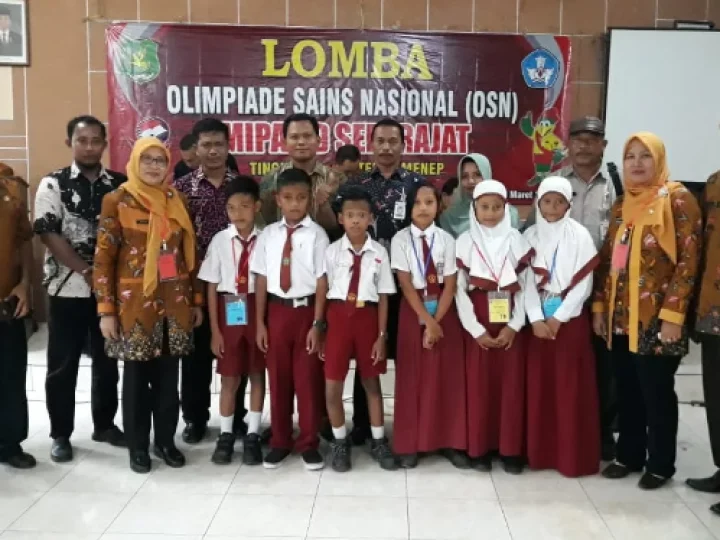 Pelajar SD Masalembu Penuh Semangat Ikuti OSN Tingkat Kabupaten 2019