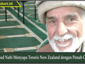 Daoud Nabi Menyapa Teroris New Zealand dengan Penuh Cinta