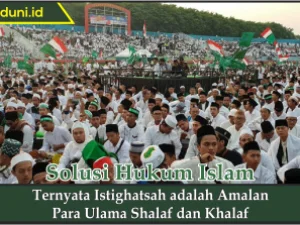 Ternyata Istighatsah adalah Amalan Para Ulama Shalaf dan Khalaf