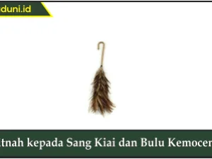 Fitnah kepada Sang Kiai dan Bulu Kemoceng