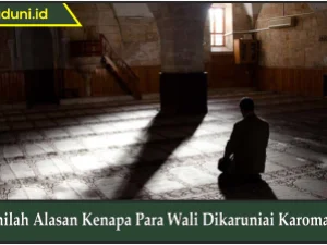 Inilah Alasan Kenapa Para Wali Dikaruniai Karomah