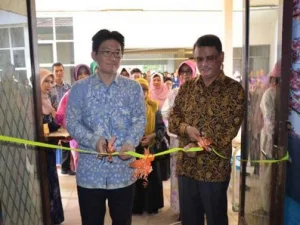 Rektor Universitas Tanjungpura Resmikan Japan Corner
