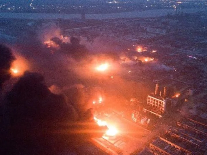 Ledakan di Pabrik Kimia China, 47 Orang Tewas