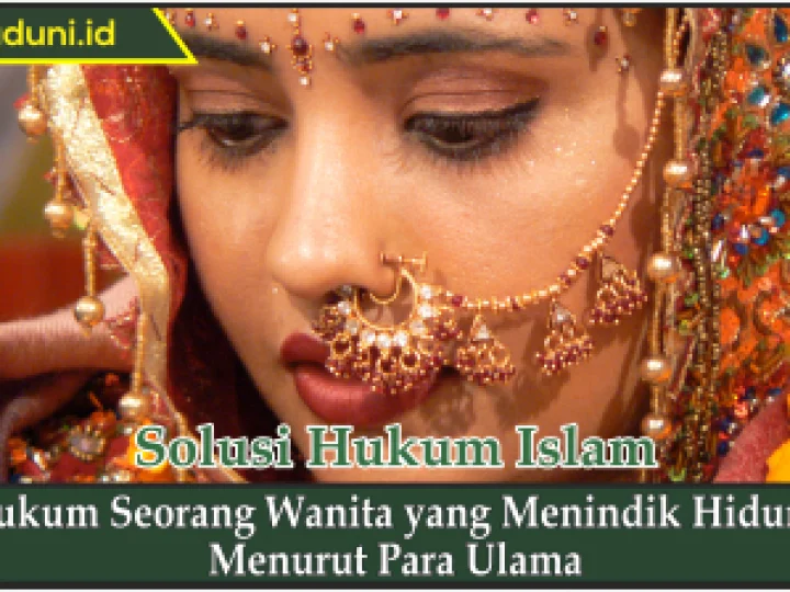 Hukum Seorang Wanita yang Menindik Hidung
