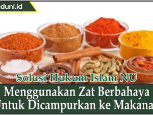 Menggunakan Zat Berbahaya untuk Dicampurkan ke Makanan