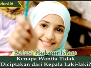 Kenapa Wanita Tidak Diciptakan dari Kepala Laki-laki?