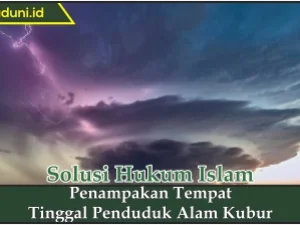 Penampakan Tempat Tinggal Penduduk Alam Kubur