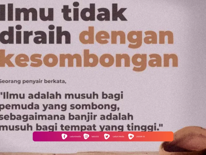 Hadis Tentang Tidak Sepantasnya Manusia Menyombongkan Diri
