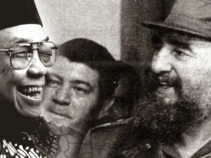 Saat Gus Dur dan Fidel Castro Berpidato