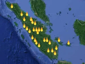 8 Titik Panas di Aceh Utara dan Aceh Timur Terpantau BMKG