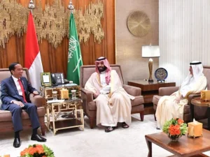 Putra Mahkota Saudi: Indonesia Beruntung Miliki Pemimpin yang Jelas dan Maju