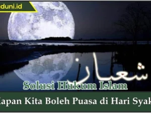 Kapan Kita Boleh Puasa di Hari Syak?