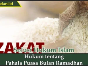 Hukum tentang Pahala Puasa Bulan Ramadhan