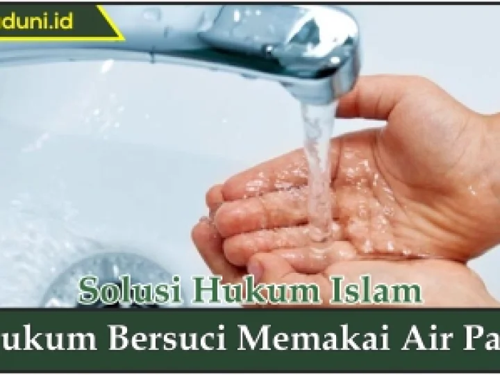 Hukum Bersuci Memakai Air Pam