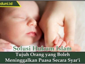Tujuh Orang yang Boleh Meninggalkan Puasa secara Syar'i