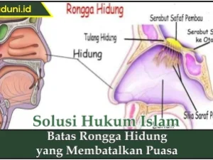 Batas Rongga Hidung yang Membatalkan Puasa