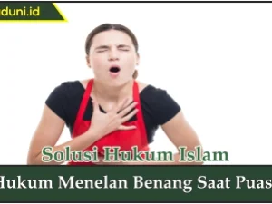 Hukum Menelan Benang Saat Puasa