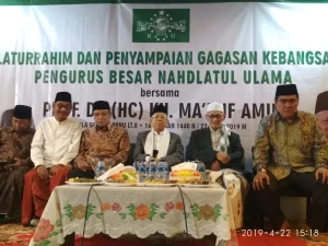 Sambangi PBNU, Cawapres Terpilih Puji Kesolidan Warga NU